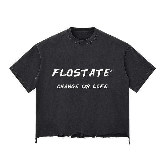 FLOSTATE™️ Washed Raw Box T